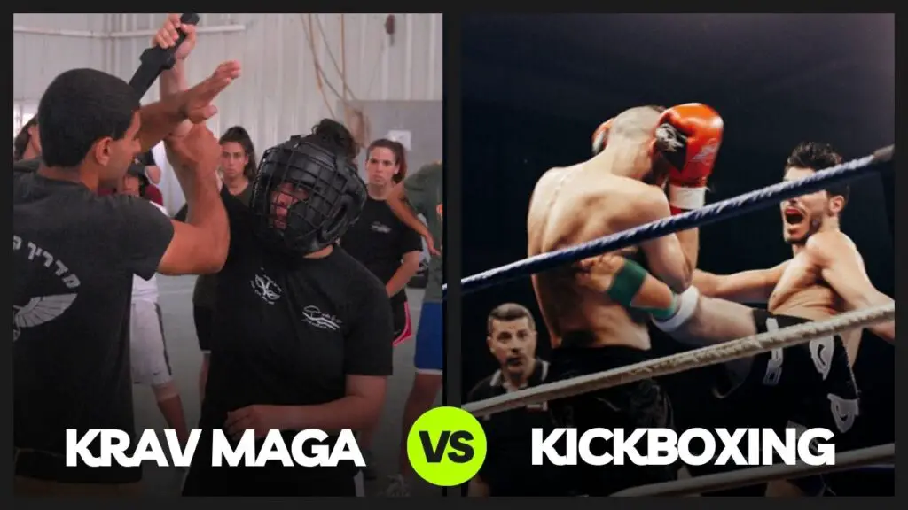 Krav Maga vs Kickboxing photo