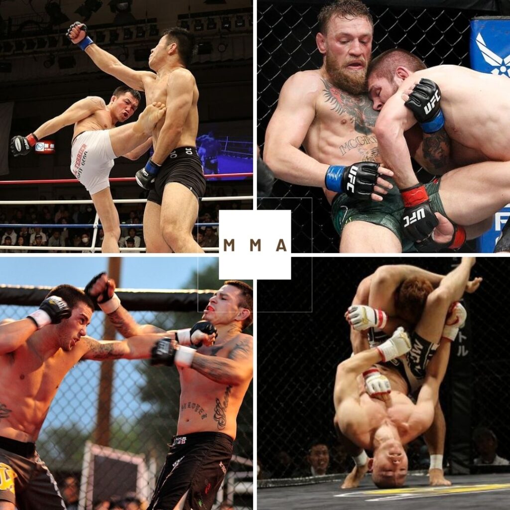 A picture of martial arts used in MMA