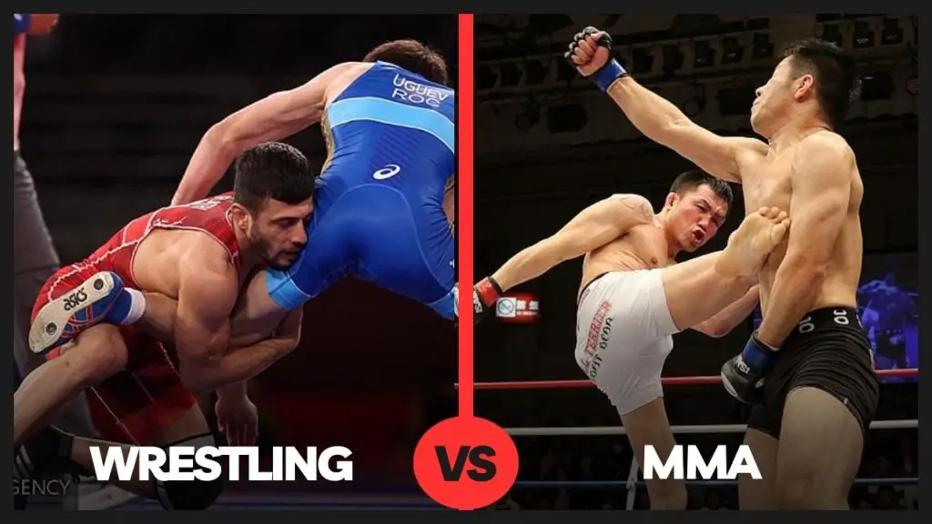 Graph showcasing wrestling vs mma pictures